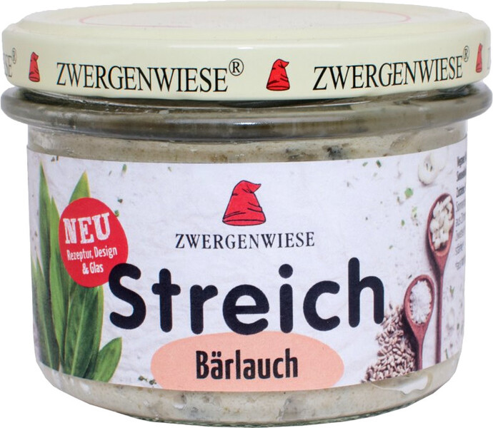 Bärlauch Streich bio Zwergenwiese 6x180g