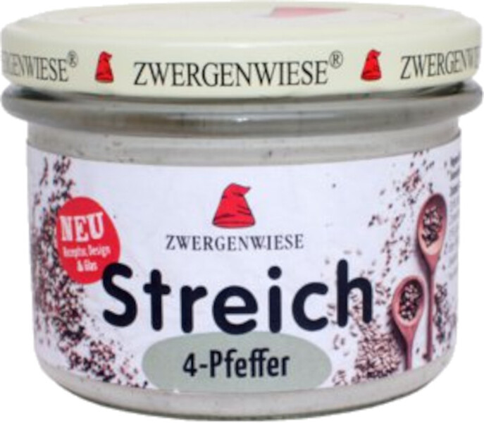 4-Pfeffer Streich bio Zwergenwiese  6x180g