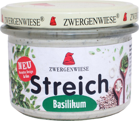 spread with basil organic