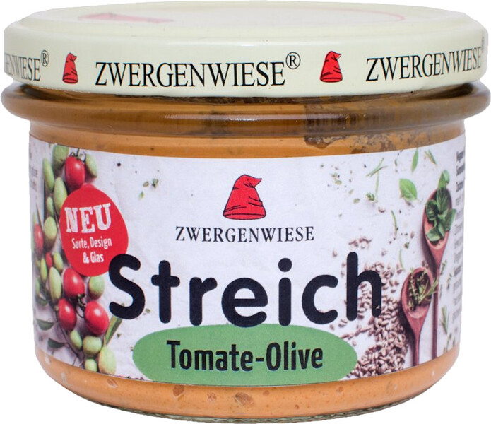 Tomate-Oliven Streich bio Zwergenwiese 6x180g