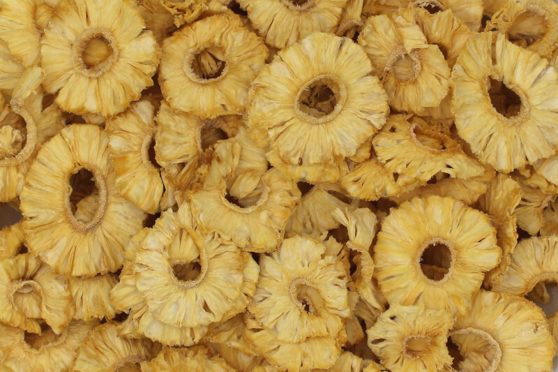pineapple rings raw organic