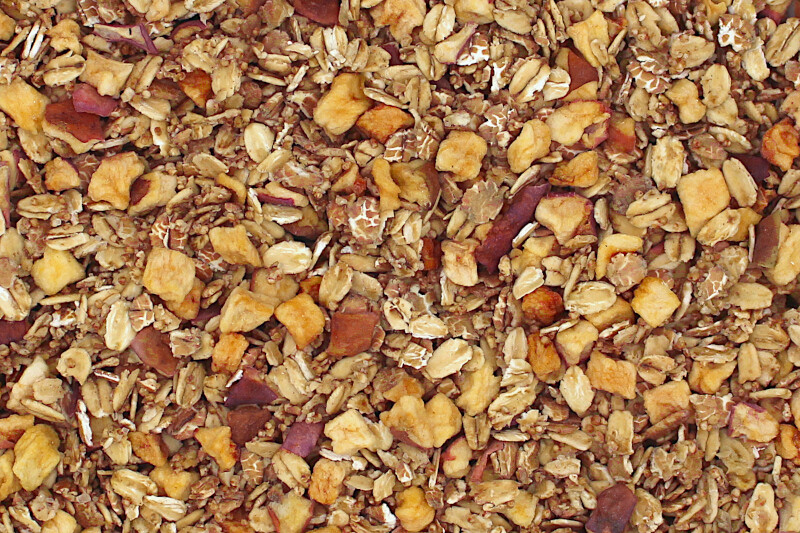 crunchy apple-cinnamon (oat, wheat) organic