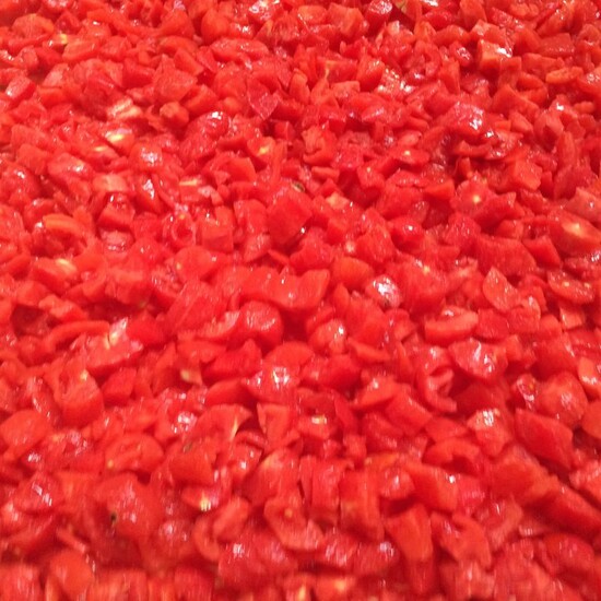 chopped tomatoes organic