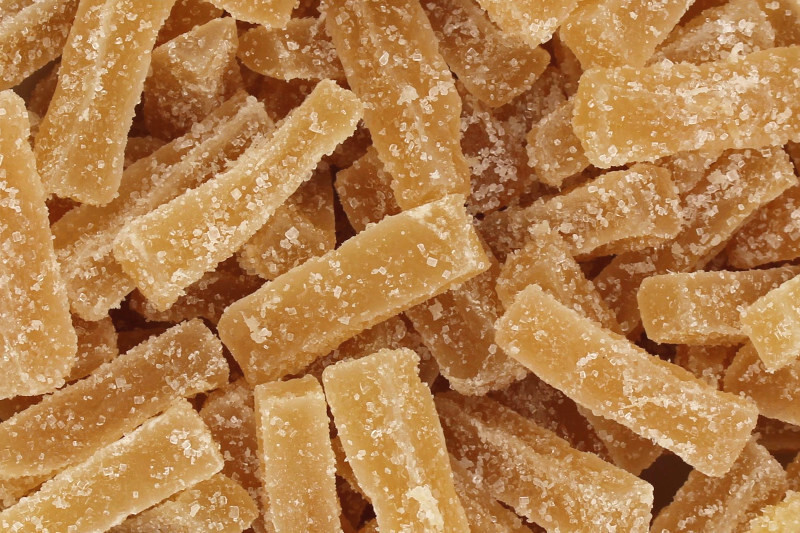 Ingwerstäbchen kristallisiert bio