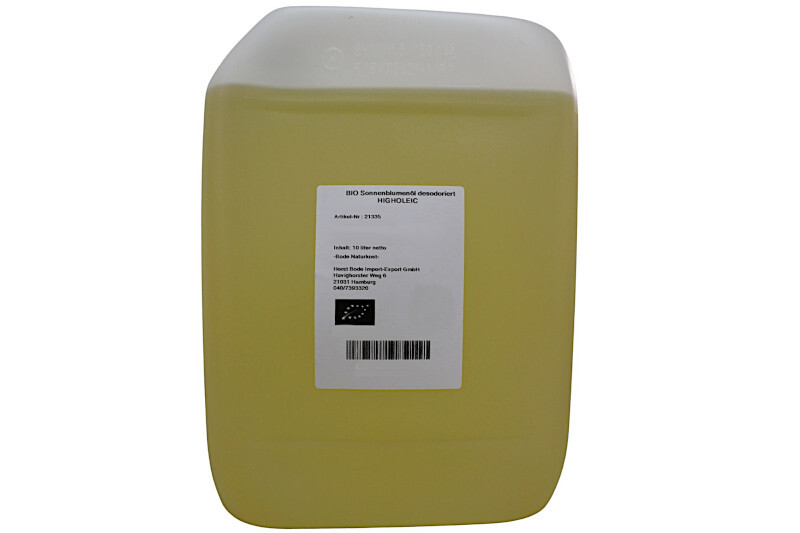 Sonnenblumenöl bio desodoriert HIGHOLEIC
