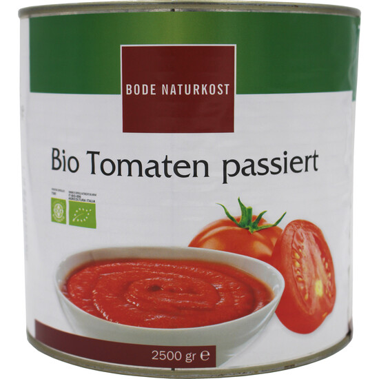 strained tomatoes organic 2,5kg (passata)