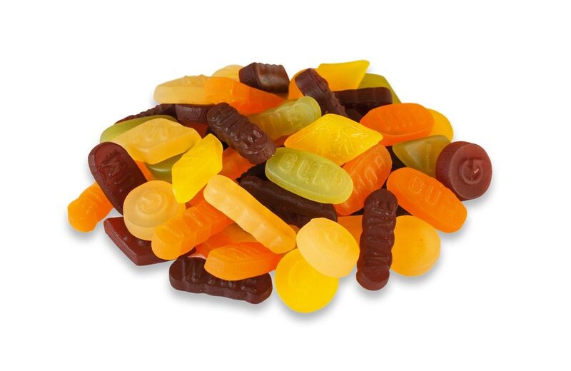 veggie-vine-gums - fruit gummy with corn starch