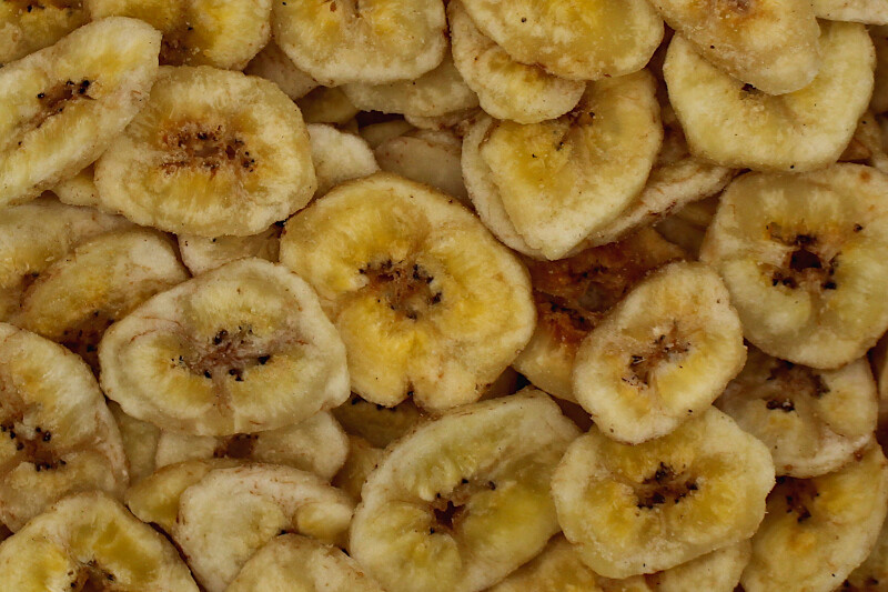 Bananenchips gesalzen bio