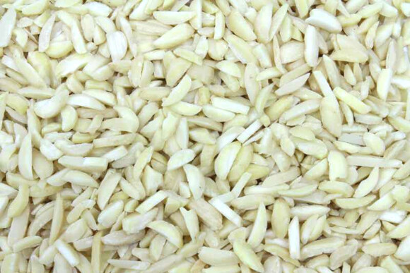 almonds slivered organic