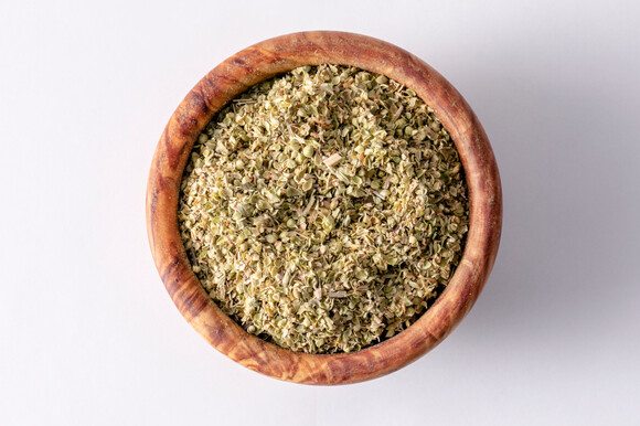 Organic oregano rubbed 2-6mm 10kg