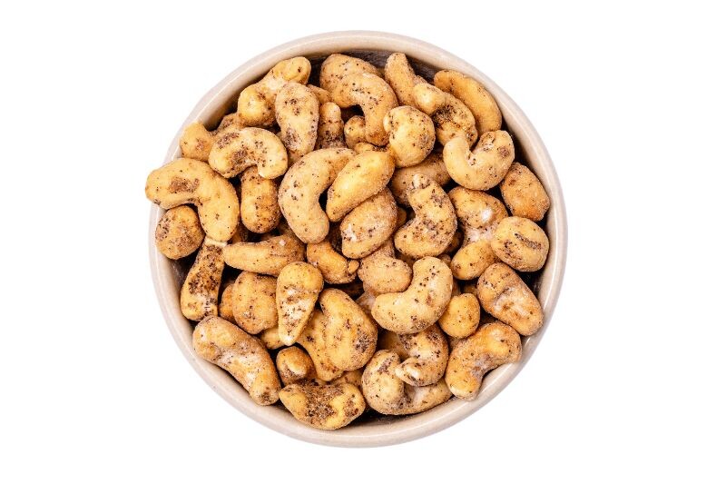 Vanille-Cashews - Cashewkerne geröstet leicht gesüßt mit Vanille bio 10kg