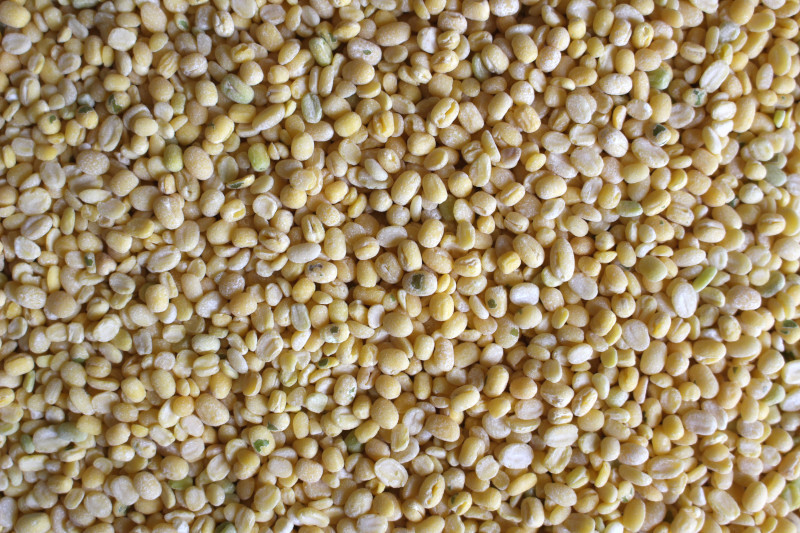 Mungbohnenhälften geschält bio (Mung Dal)