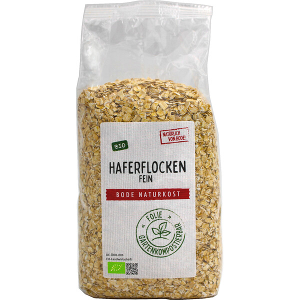 oat flakes fine organic 6x500g