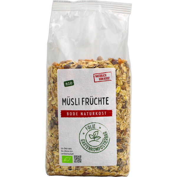muesli fruit organic 500g