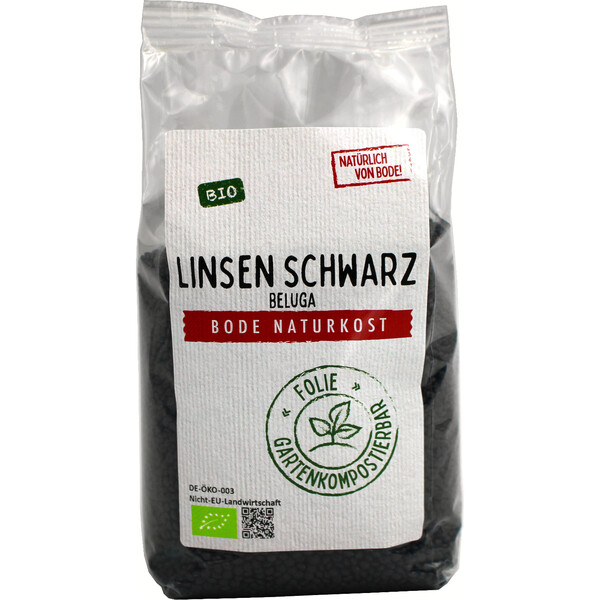 lentils black organic (Beluga)