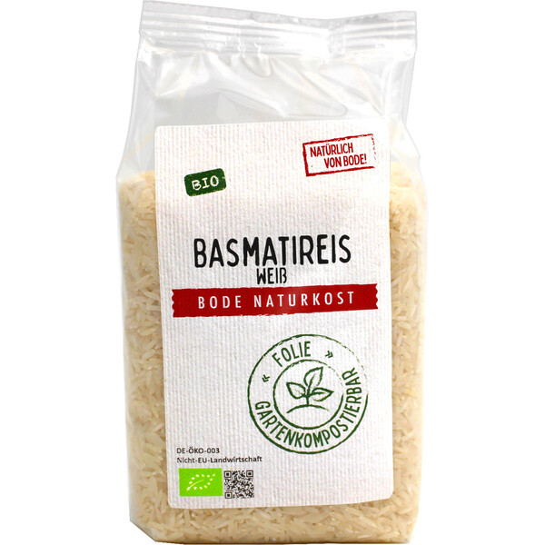 rice Basmati white organic 6x5 00g