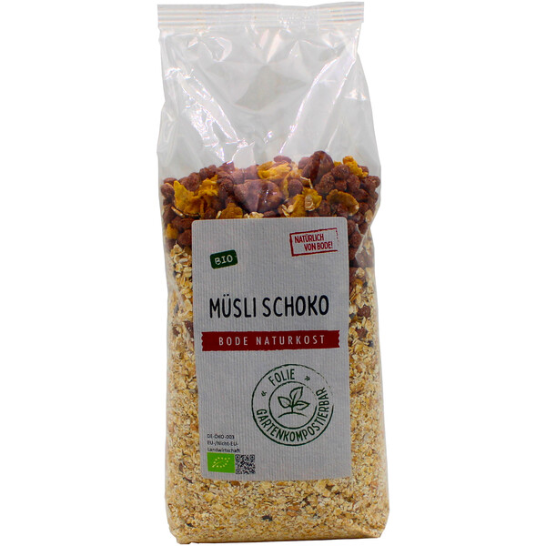 muesli chocolate organic 500g