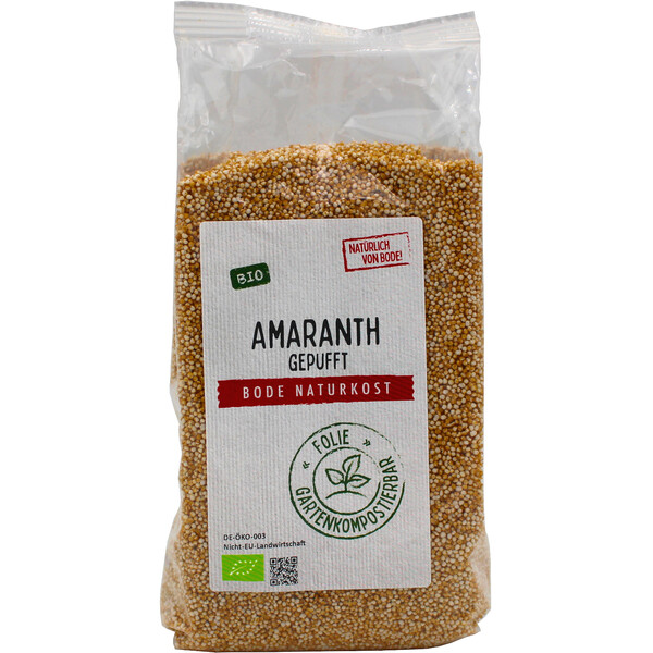 amaranth puffs organic