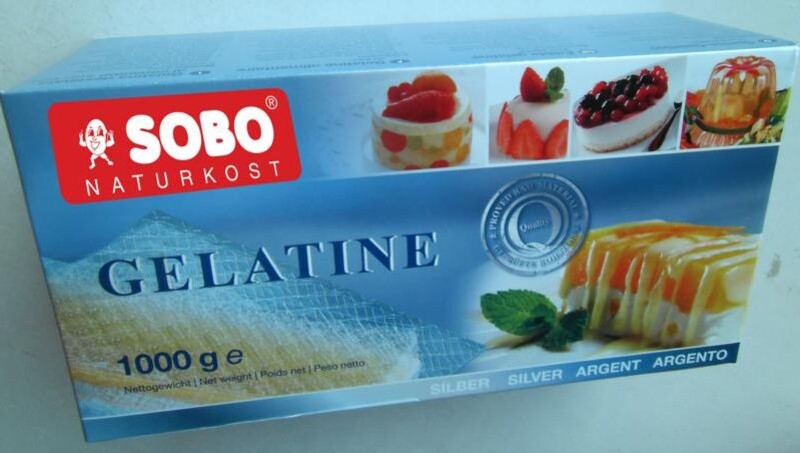 Blattgelatine bio 1kg