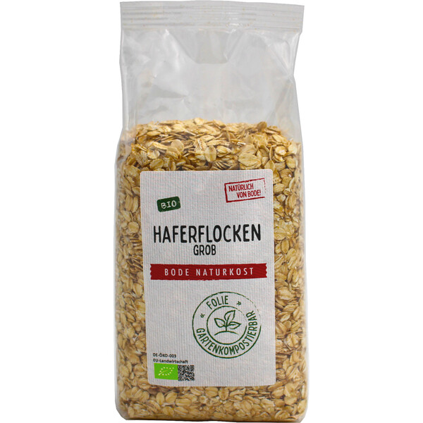 oat flakes coarse organic 6x500g