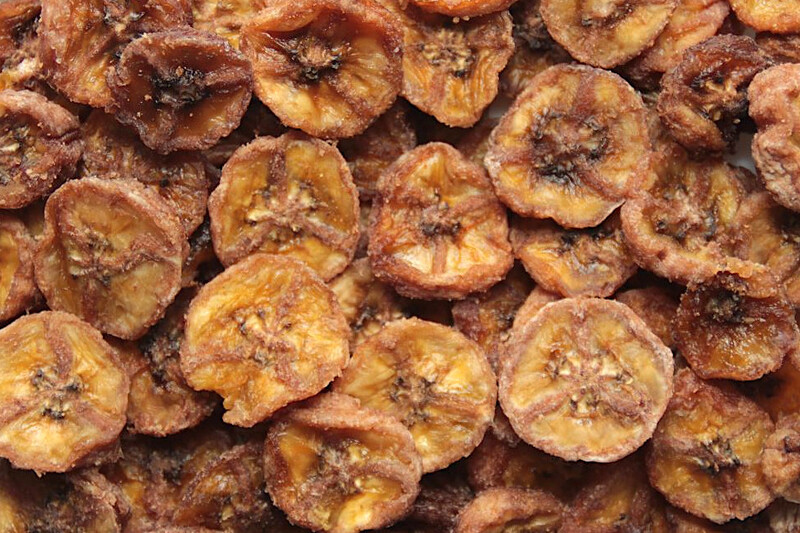 banana coins/ slices dried organic 2,5kg