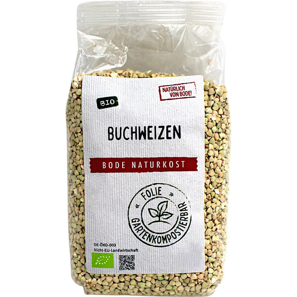 Buchweizen bio gartenkompostierbarer Beutel 6x500g