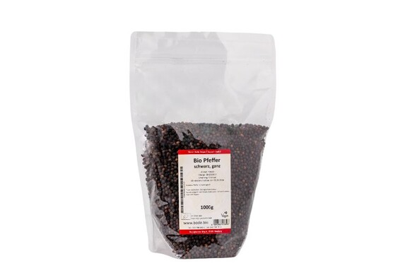 pepper black whole organic