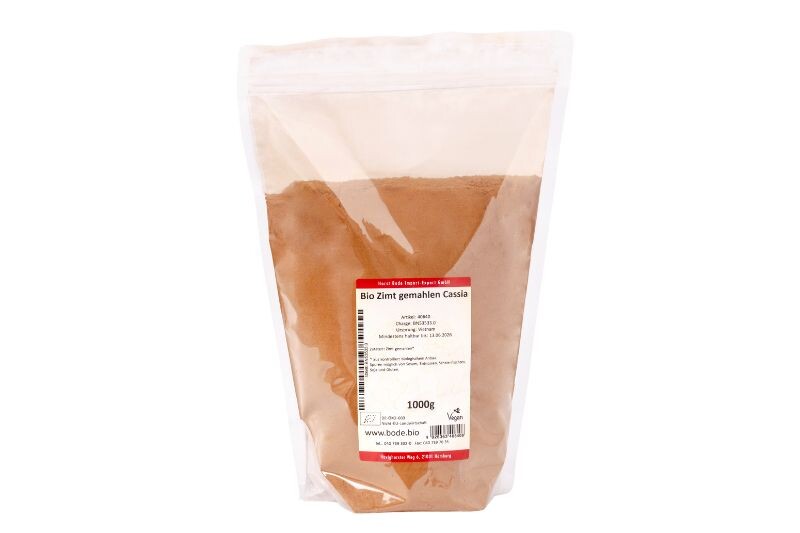 Zimt gemahlen Cassia bio 1kg