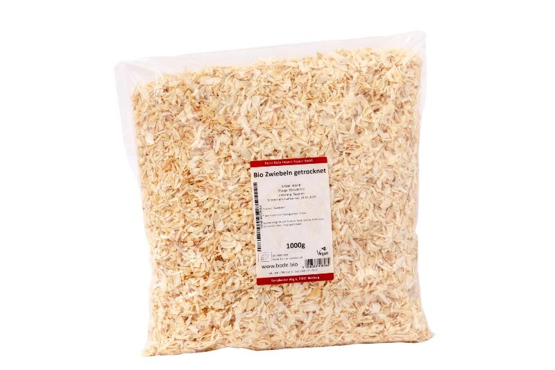 Zwiebeln knackig getrocknet bio 1kg