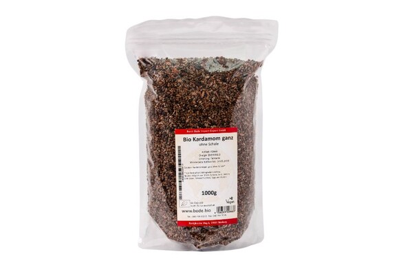 Kardamomsaat ganz ohne Schale bio 1kg