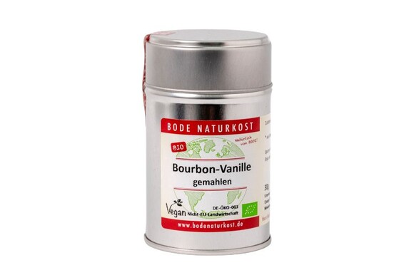 Vanille Bourbon gemahlen bio 6x30g