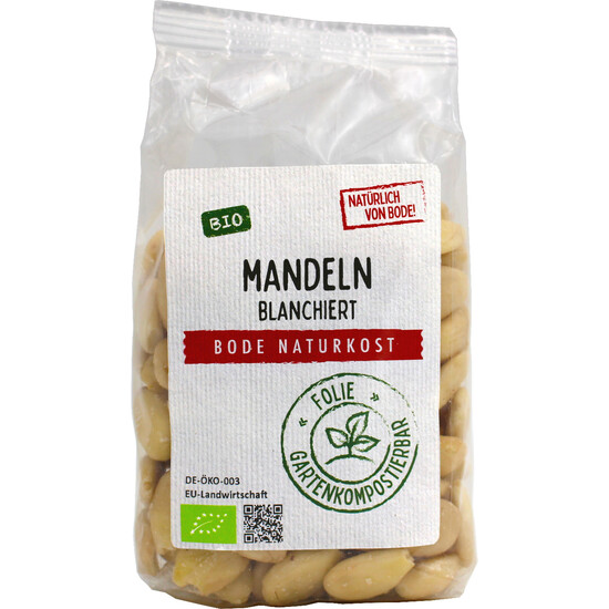 almonds blanched organic
