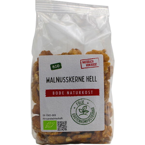 walnut kernels light organic 125g