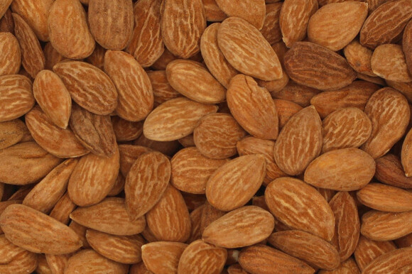 almonds brown organic 500g