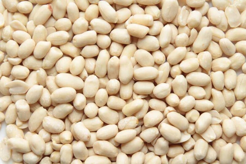 Erdnusskerne blanchiert ungeröstet bio 5kg