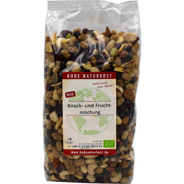 Knack- und Fruchtmischung  bio 1kg